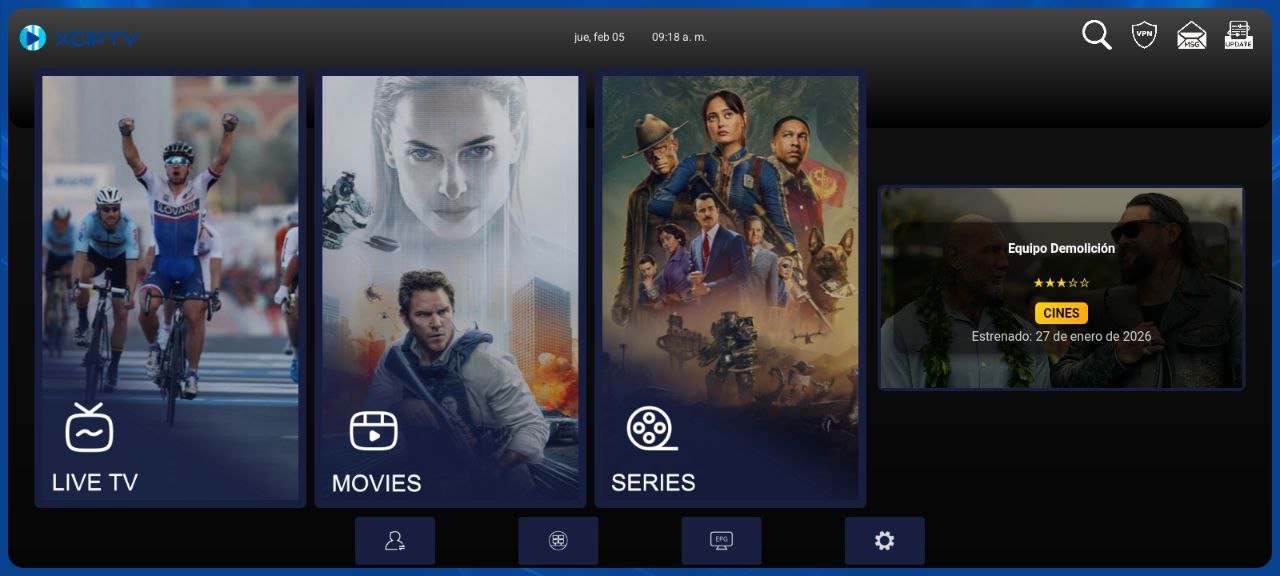 Xciptv TMDB 4 Temas - Imagen 2